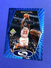 MICHAEL JORDAN 1998-99 UD Choice StarQuest Blue #SQ30 SPECTACULAR CARD!