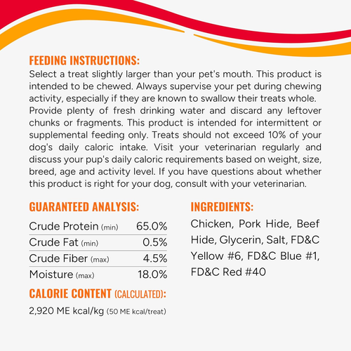Good ‘n’ Fun Triple Flavor Wings Chews for All Dogs, Treat Your Dog to Long-Last - Picture 4 of 8
