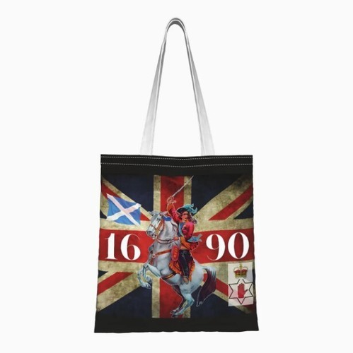 Borsa shopping 1690 King Billy 12 luglio Red Hand of Ulster tote gratuita Regno Unito P/P - Foto 6 di 6