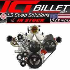 LS Truck Turbo - Alternator / Power Steering Bracket Kit for LS1 LS3 Water Pump