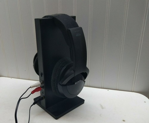 Auriculares estéreo inalámbricos FM estéreo Sony sobre la oreja para dispositivos no BlueTooth - Imagen 1 de 10