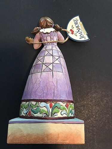 Jim Shore Heartwood Creek 'I APPRECIATE YOU' Girl Figurine Retired 2006 - Picture 3 of 7