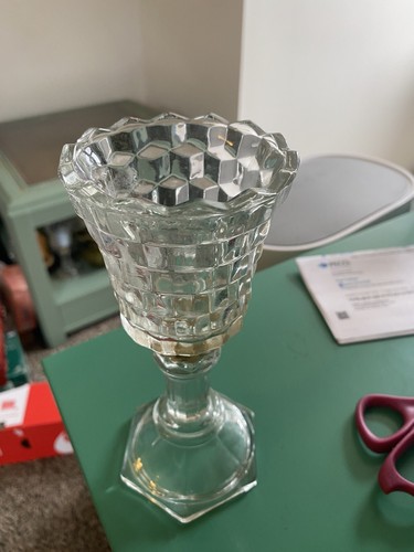 Kristall PEG Votivbecher Kerzenhalter 2er Set - Bild 1 von 10