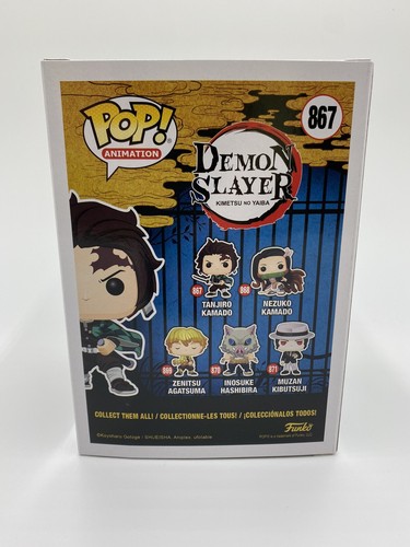 Funko POP! Animation Demon Slayer Tanjiro Kamado 867 Anime Manga Vinyl Figur - Bild 6 von 8