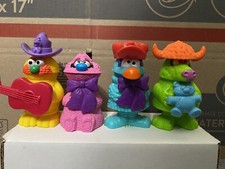 Muppets Jim Henson Workshop McDonald  s Happy Meal Toys Complete Set of 4 - 1995