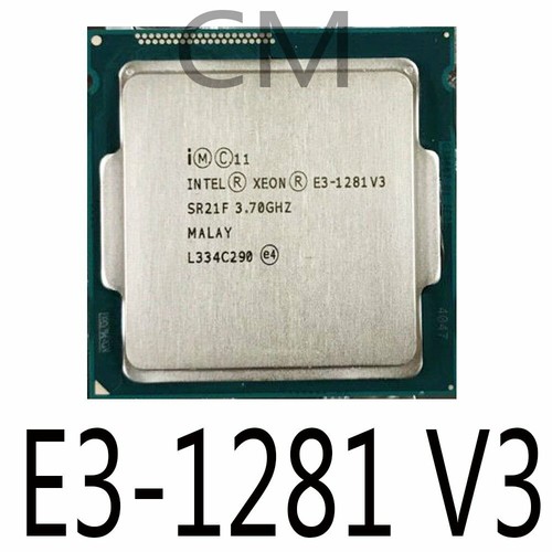 Intel Xeon E3-1281 V3 E3-1281V3 3,7 GHz 4Core LGA1150 8M 82W CPU Prozessor - Bild 1 von 1