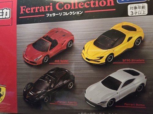 Ferrari Collection Takara Tomy Spider-Roma-Stradale-Aperta, 4 Diecast Car set🔥 - Picture 4 of 5