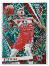 2023-24 Panini Phoenix Teal Lazer #128 Kyle Kuzma Washington Wizards Utah
