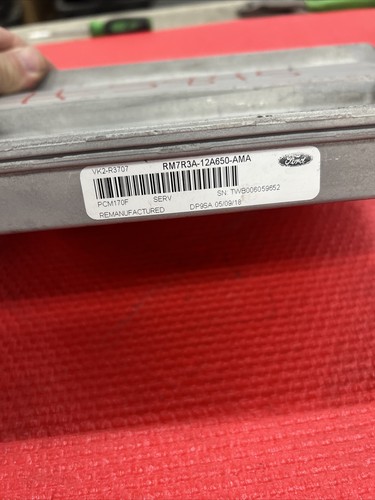2007 2008 FORD MUSTANG 4.0L ENGINE COMPUTER ECU ECM RM7R3A-12A650-AMA # 5845 - Picture 2 of 3