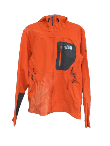 FLAWED READ DESCRIPTION THE NORTH FACE Summit Series Windbreaker Jacket Hooded S - Picture 2 of 8