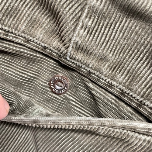 ORVIS Cordhose Herren 36 x29 braun Baumwolle vorne flach gerades Bein mittelhoch - Bild 14 von 17