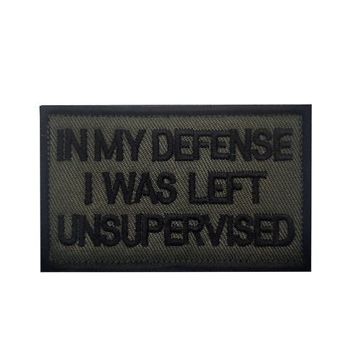 Embroidered inspirational quotes Letter Words Slogan Hook Patch Fastener Badge - Picture 14 of 17