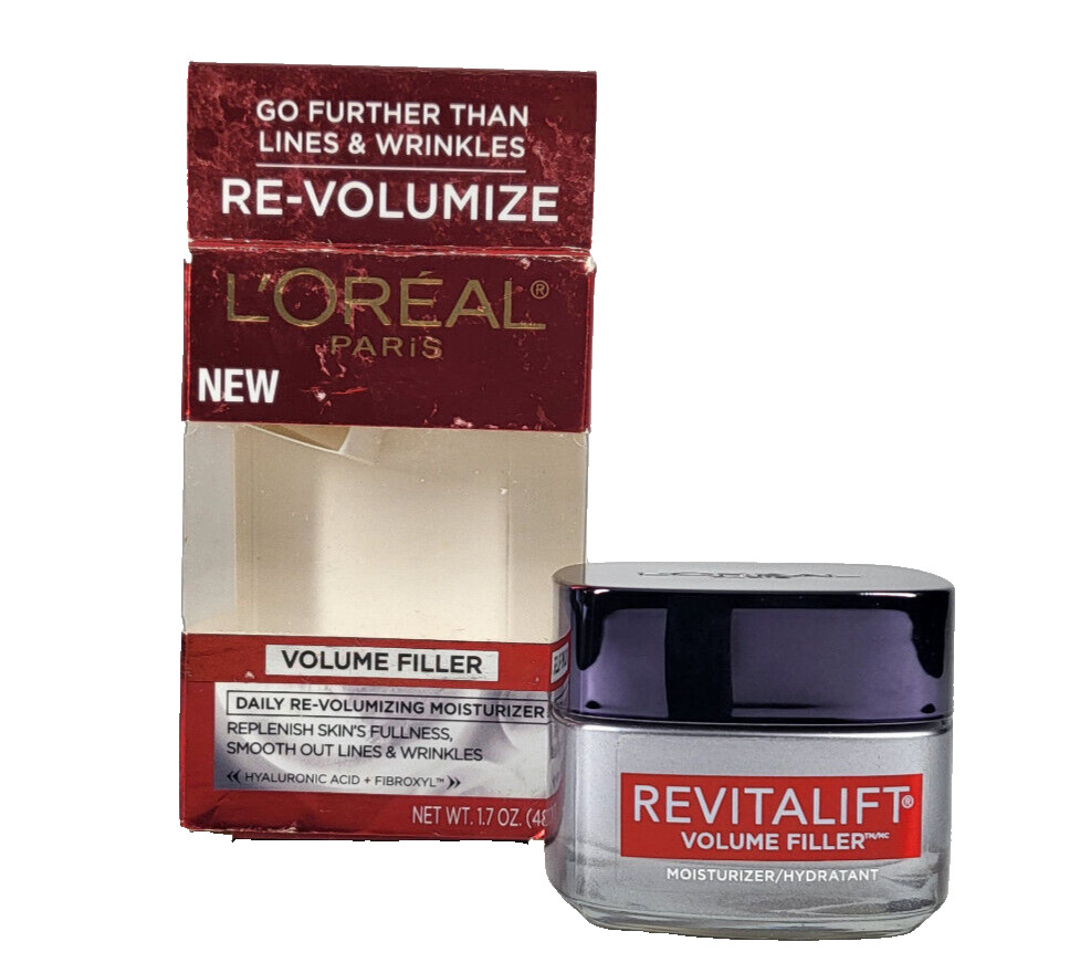 Crema hidratante diaria L’Oreal Revitalift Volume Filler 1,7 oz - FÓRMULA ORIGINAL