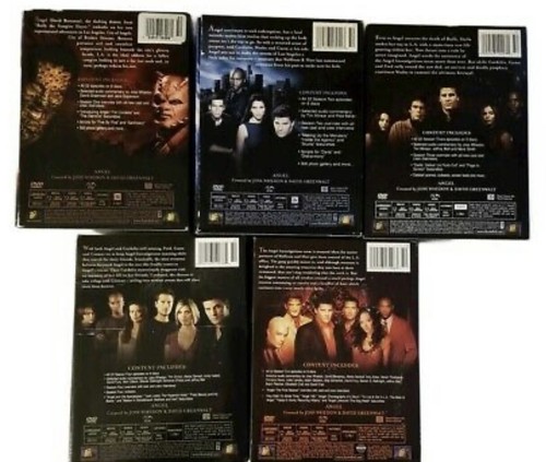 Angel DVD Box Set Seasons 1-5 Complete Series Buffy The Vampire Slayer spinoff - Picture 2 of 2