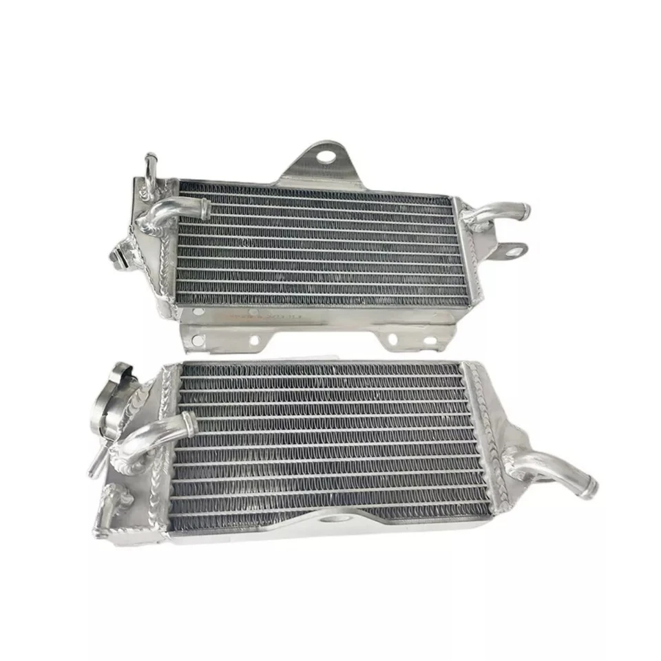 Radiador completo de aluminio para Kawasaki KX250 KX 250 1990 1991 1992 1993 1990 Foto 3 de 4