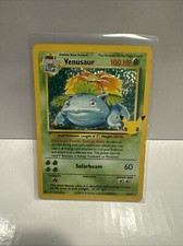 Pokémon TCG Venusaur Celebrations: 15/102 Holo Rare