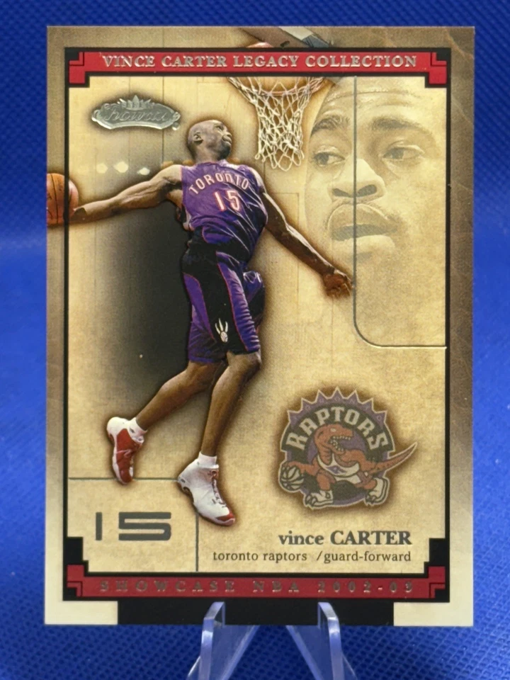 (5) 2002-03 Fleer Showcase Vince Carter Vince Carter Legacy Collection #/1000 - Image 3 of 4