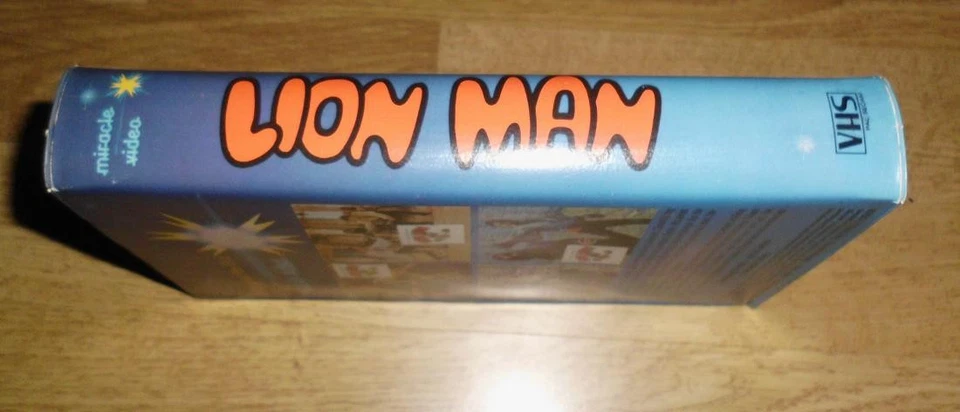 Lion Man  Miracle Video Cüneyt Arkin Türkische Eastern VHS Kleinstlabel Rarität - Bild 3 von 4