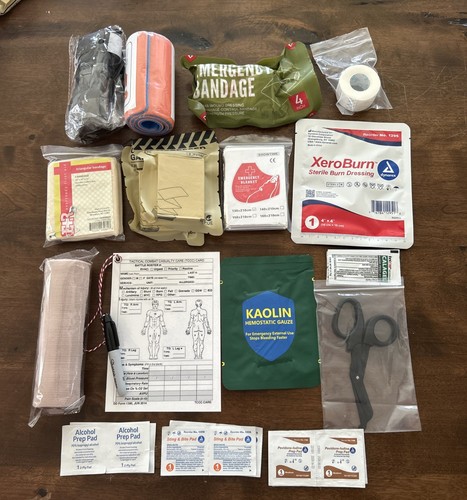 KIT DE RECARGA IFAK 24 PIEZAS SUMINISTROS DE PRIMEROS AUXILIOS O KIT NUEVO DE INICIO - Imagen 6 de 7