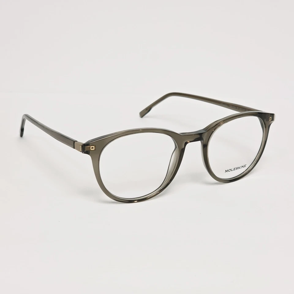 Gafas redondas ultraligeras unisex Moleskine MO1190 en cristal de arena | 49 mm Foto 3 de 4