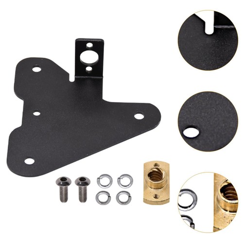 Z-axis Back Passive Block Plate with Screw Lead Screw Bracket for Ender 3 - Afbeelding 2 van 7