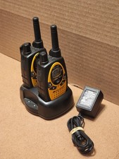 2 x Midland X-Tra Talk Handheld Walkie Talkies with Batteries, Charger GXT325