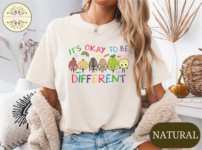 Its Okay To Be Different Autism Awareness Acceptance Neurodiversity Comfort Tee