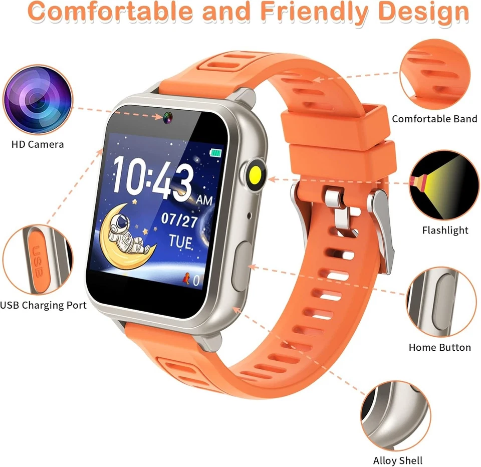 Умные часы для детей 39 игр-головоломок подарок на день рождения - Изображение 4 из 4