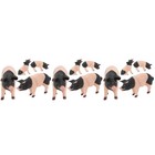  3 Count Animal Model Toy Mini Farm Animals Photography Props Simulation