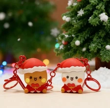 [LittleSnowPan] Yier Bubu Dudu Christmas keychains x2 | 3-5 day ship from USA