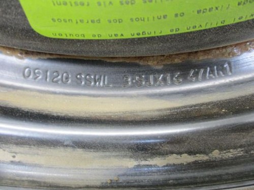 Notrad Komplettrad Reifen 125/85R16 99M/3,5Jx16 ET10 LK4x108x65,1/Peugeot 5008 - Bild 9 von 9
