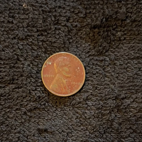 1942-S Lincoln Wheat Small Cent, Red, Circulated, Uncertified
