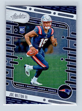 Joe Milton III (RC) New England Patriots #197 2024 Panini Absolute Football