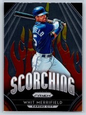 2019 Panini Prizm #S8 Whit Merrifield Scorching