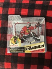 Nikolai Khabibulin Mcfarlane Figure  series 12 Chicago Blackhawks Red