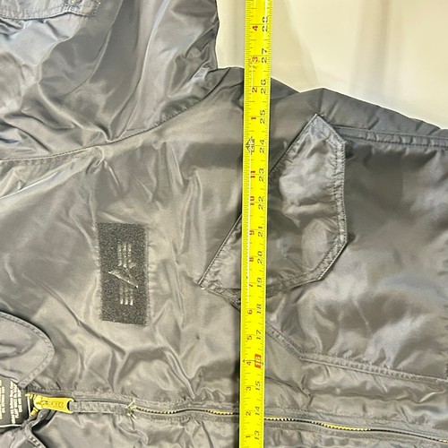 Alpha Industries MA-1 Flight Jacket Lockheed Martin F/A 22 Raptor DOD RARE 2XL - Picture 15 of 16