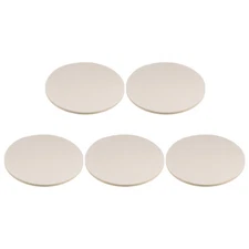 5pcs Wool Felt Polishing Pads 7 inch Buffing Wheel Polish Pad Flocking Back