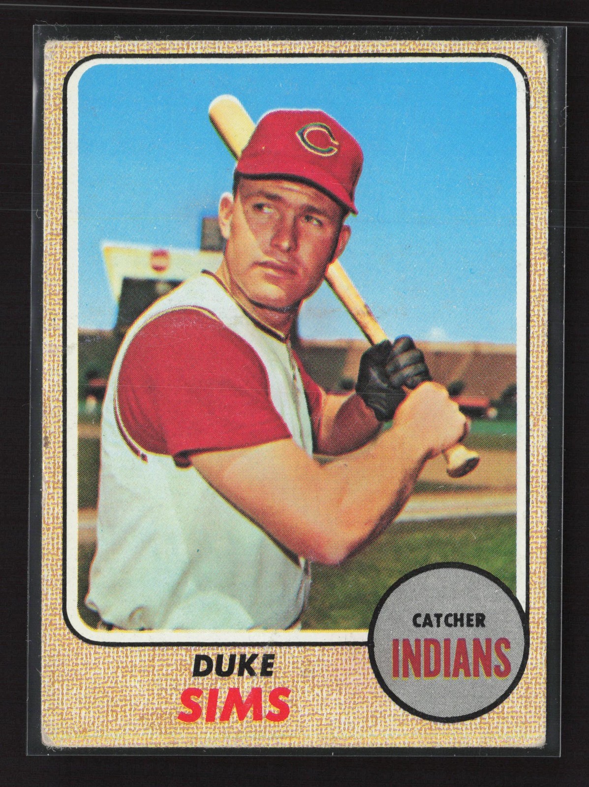 1968 Topps Duke Sims #508