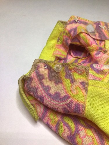 Barbie Shillman Clon Maxi Mod Vacaciones Crucero Pantalones Púrpura Rosa Amarillo De Colección - Imagen 8 de 21