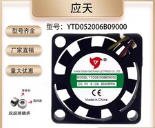 YINGTIAN YTD052006B09000 DC5V 0.12A 3-Wire Cooling Fan