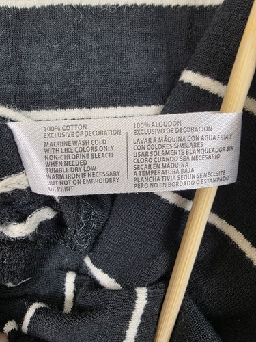 US Polo Assn Hemd Herren 3XL schwarz weiß gestreift Kurzarm Polo Pony klassisch - Bild 6 von 13