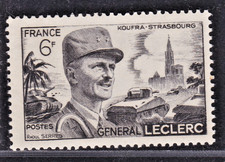 TIMBRE 1948 FRANCE GENERAL LECLERC N° 815-N**.TB-VOIR SCAN-
