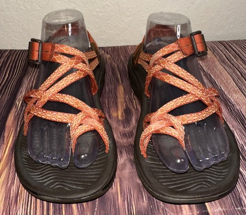 Chaco Z/Volv X2 Sandals Orange & Brown - Women's 8 - Picture 2 of 15