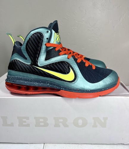 Nike LeBron 9 Cannon 469764-004 Basketball Sneakers LeBron James Size 9.5 Men's - Picture 3 of 9