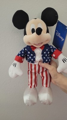 2026 Disney Parks Mickey Mouse Americana 250 Plush