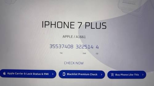 Apple iPhone 7 Plus A1661 Black Touchscreen Smartphone - Picture 11 of 12