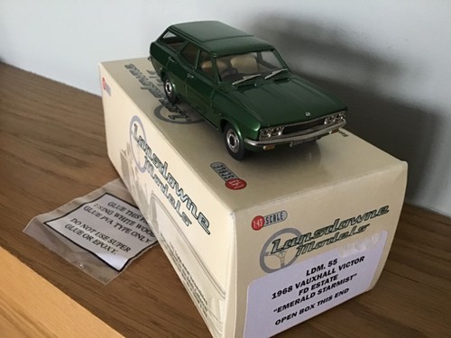 LANSDOWNE MODELS 1/43 LDM55  - 1968 VAUXHALL VICTOR  FD ESTATE WHITE METAL MINT - Picture 1 of 9