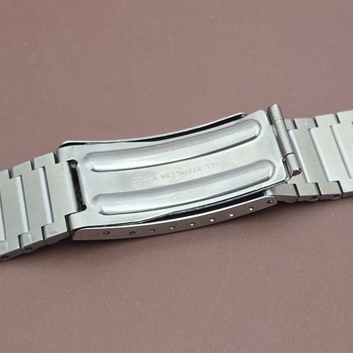 Vintage BULOVA Uhrenarmband / Bracelet Edelstahl 18mm NOS - Bild 15 von 18