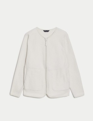 Marks & Spencer Damen Beige N/A Fleece - M&S