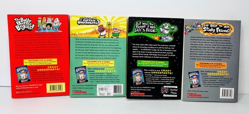 Captain Underpants 1-12 Dav Pilkey Kids Children Humour Book Series Illustrated - Picture 7 of 14